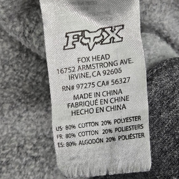 Fox Racing Women Hoodie XL Gray Wild 'n Free Logo Embroidery Cactus Sunset - Picture 9 of 11